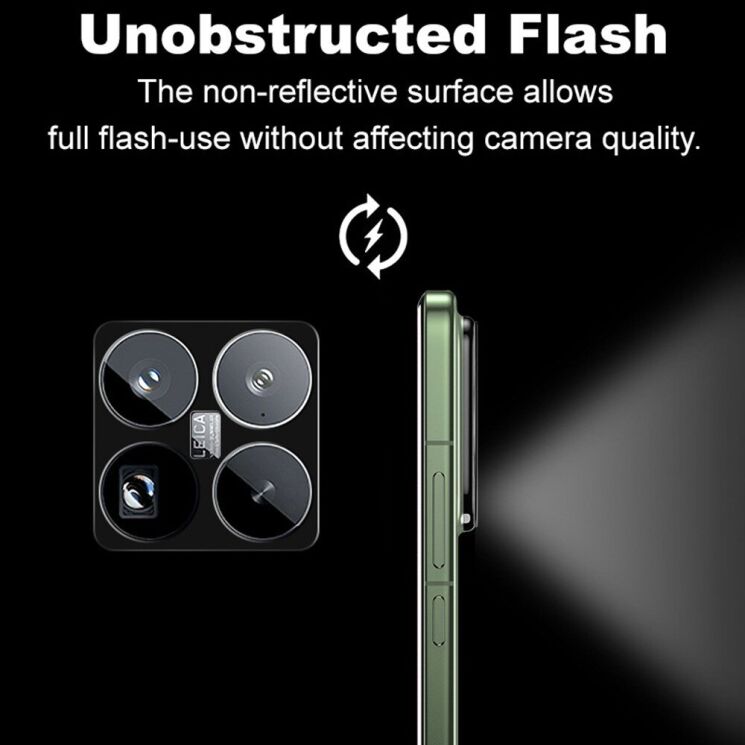 Захисна рамка IMAK Camera Styling для Xiaomi 15 Pro - Black: фото 7 з 10