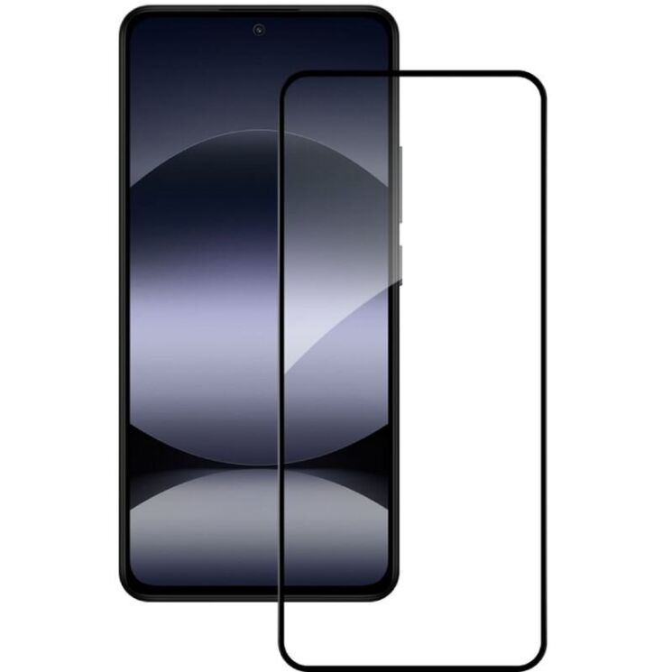 Захисне скло ACCLAB Full Glue для Xiaomi Redmi Note 14 4G - Black: фото 2 з 7