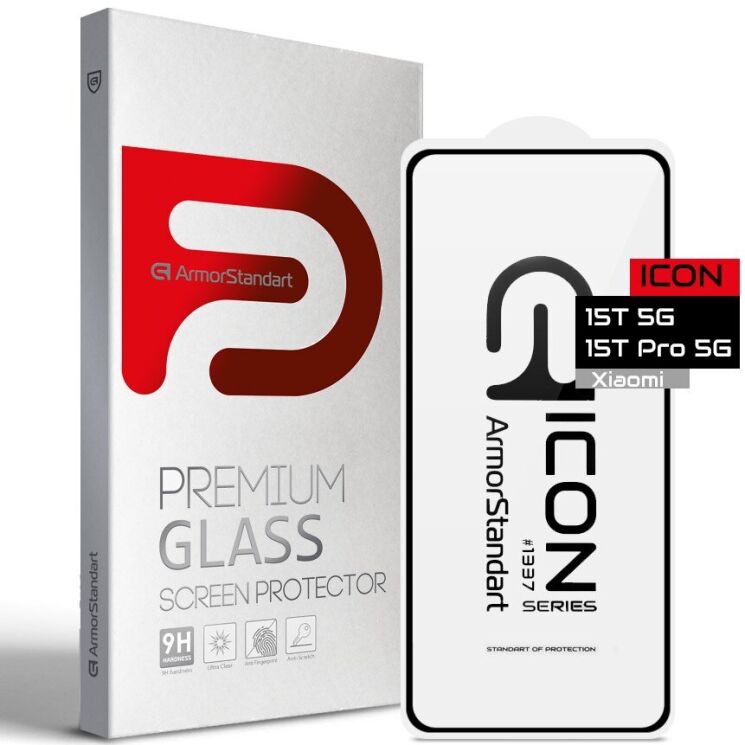 Защитное стекло ArmorStandart Icon 5D для Xiaomi 15T / 15T Pro - Black: фото 1 из 5