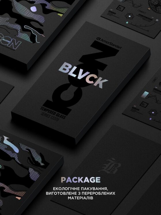 Защитное стекло ArmorStandart Supreme Black Icon (FP) для iPhone 18 Pro - Black: фото 12 из 12