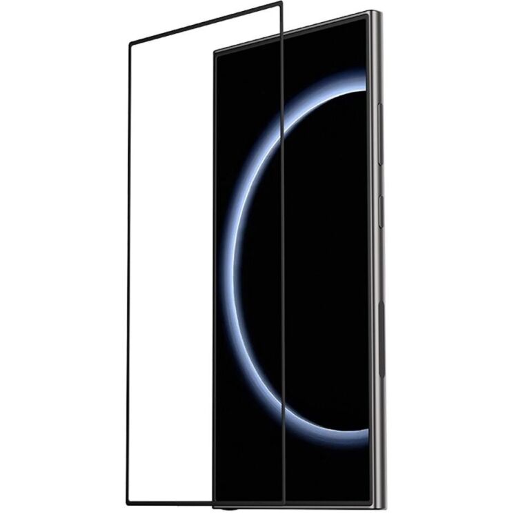 Защитное стекло BENKS GlassWarrior для Samsung Galaxy S25 Ultra (S938) - Black: фото 2 из 13