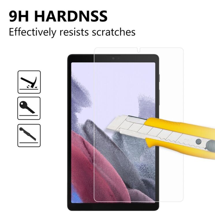 Защитное стекло Deexe HD Glass для Samsung Galaxy Tab A7 Lite (T220/T225) - Transparent: фото 5 из 7