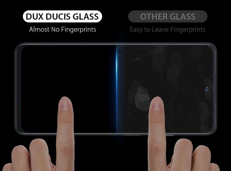Защитное стекло DUX DUCIS Full Glue для OPPO A60 - Black: фото 7 из 9