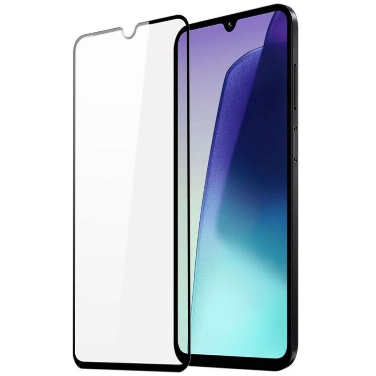 Защитное стекло DUX DUCIS Full Glue для Xiaomi Redmi 14C / Redmi A4 5G / Poco C75 - Black: фото 1 из 7