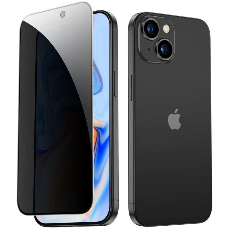 Защитное стекло ESR Privacy для Apple iPhone 15 - Black: фото 3 из 10