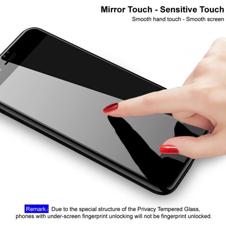 Захисне скло IMAK 3D Curved Privacy для Motorola Edge 60 / Edge 60 Pro / Edge 60 Fusion - Black: фото 10 з 14