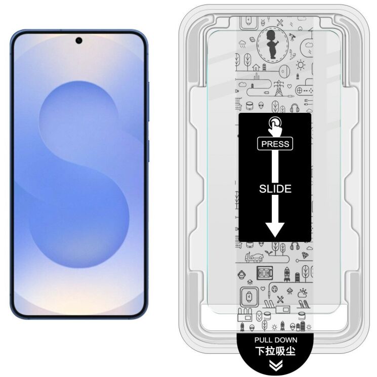 Захисне скло IMAK H Install Screen Guard для Samsung Galaxy S24 FE (S721): фото 2 з 11