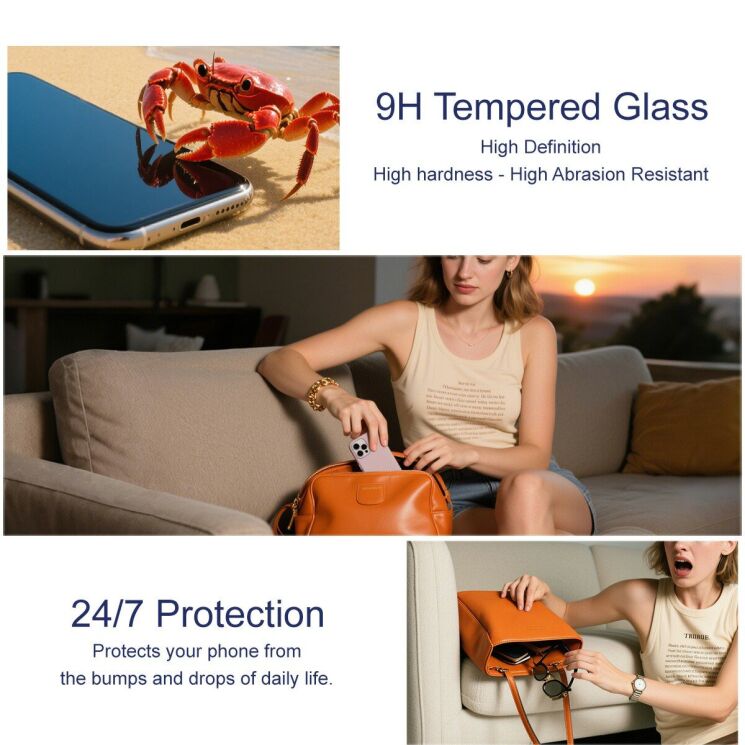 Захисне скло IMAK H Install Screen Guard для Samsung Galaxy S24 FE (S721): фото 9 з 11