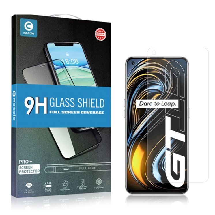 Защитное стекло MOCOLO 2.5D Arc Edge для Realme GT: фото 10 из 10