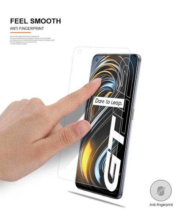 Защитное стекло MOCOLO 2.5D Arc Edge для Realme GT: фото 7 из 10
