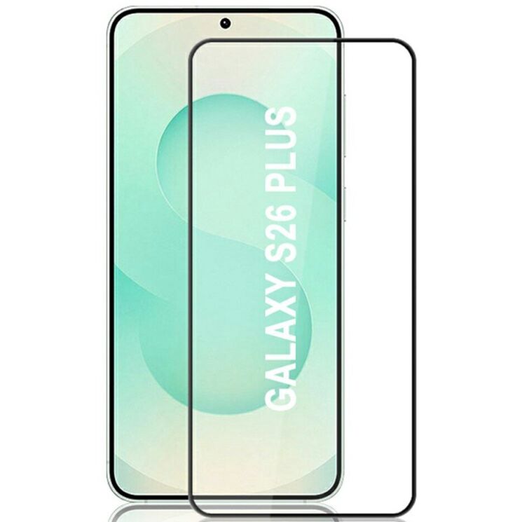 Защитное стекло MOCOLO Full Glue Cover для Samsung Galaxy S26 Plus - Black: фото 1 из 6