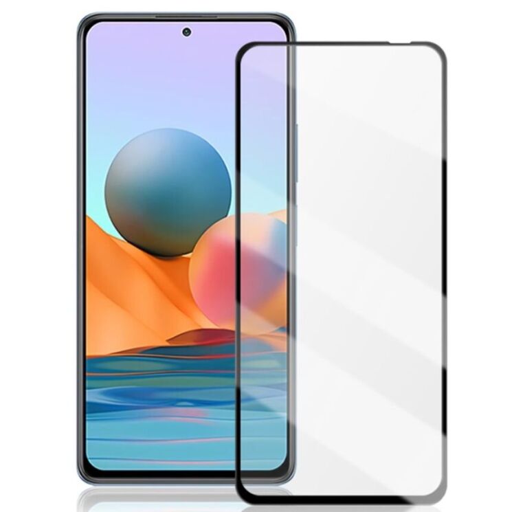 Защитное стекло MOCOLO Full Glue Cover для Xiaomi Redmi Note 10 Pro - Black: фото 1 из 8