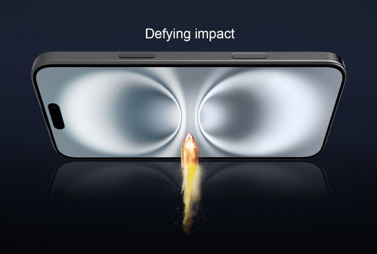 Защитное стекло NILLKIN 3D CP+ MAX для Apple iPhone 16 Plus - Black: фото 13 из 20