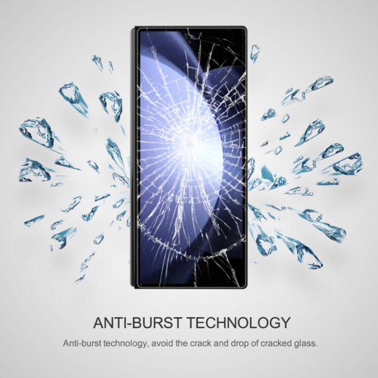 Захисне скло NILLKIN Amazing CP+ PRO для Samsung Galaxy Fold 6 - Black: фото 13 з 20
