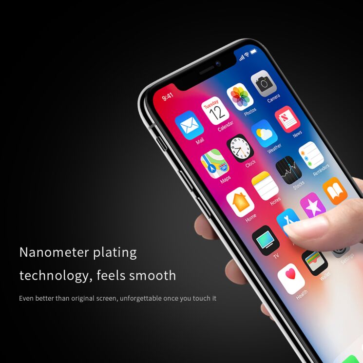 Защитное стекло NILLKIN XD CP+ MAX для Apple iPhone Xs Max - Black: фото 10 из 17