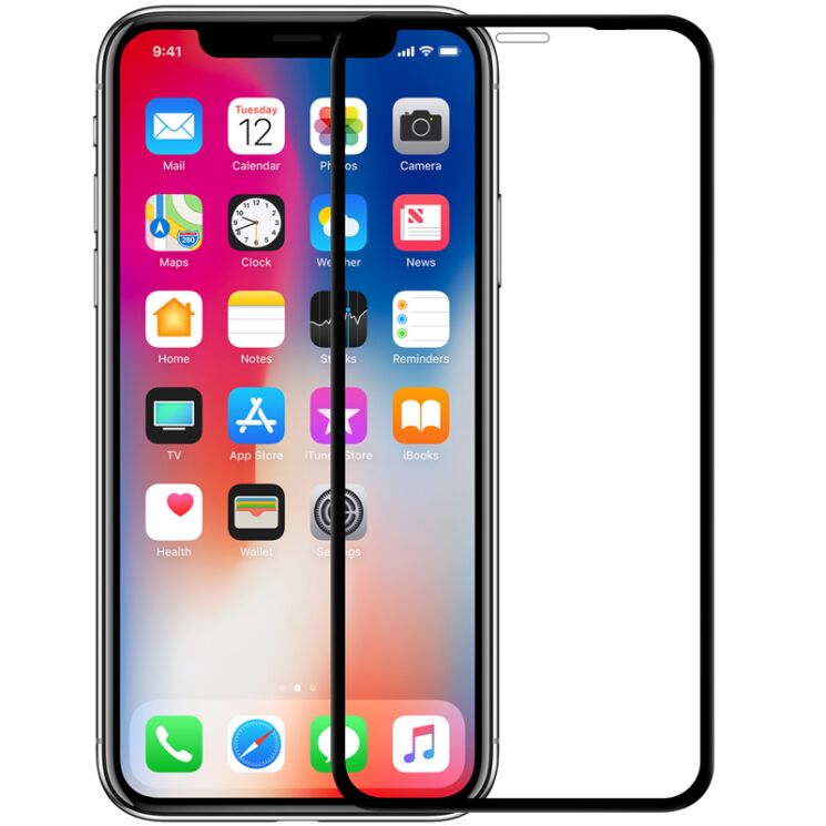 Защитное стекло NILLKIN XD CP+ MAX для Apple iPhone Xs Max - Black: фото 2 из 17