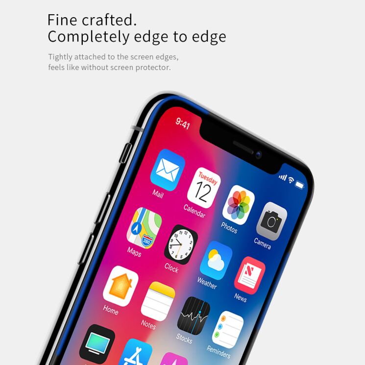 Защитное стекло NILLKIN XD CP+ MAX для Apple iPhone Xs Max - Black: фото 9 из 17