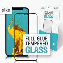 Захисне скло Piko Full Glue для Apple iPhone 12 mini - Black: фото 1 з 4