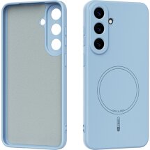 Защитный чехол ABEEL Lyra Skin with MagSafe для Samsung Galaxy S26 FE - Sky Blue: фото 1 из 7