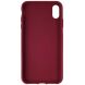 Захисний чохол Adidas 3-Stripes Snap для Apple iPhone XS Max - Maroon Red (208870R). Фото 4 з 9