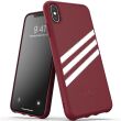 Захисний чохол Adidas 3-Stripes Snap для Apple iPhone XS Max - Maroon Red (208870R)