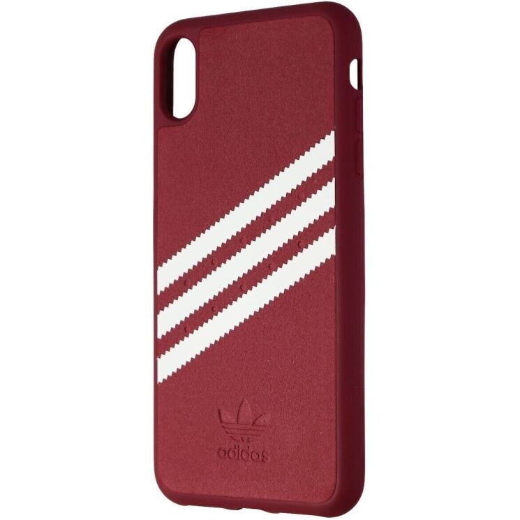 Захисний чохол Adidas 3-Stripes Snap для Apple iPhone XS Max - Maroon Red: фото 3 з 9