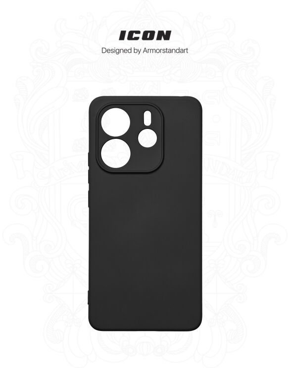 Защитный чехол ArmorStandart ICON Case для Xiaomi Redmi Note 14 4G - Lavender: фото 3 из 8
