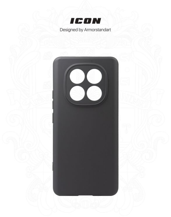 Защитный чехол ArmorStandart ICON Case для Xiaomi Redmi Note 15 (4G/5G) / Poco M8 5G - Black: фото 3 из 8
