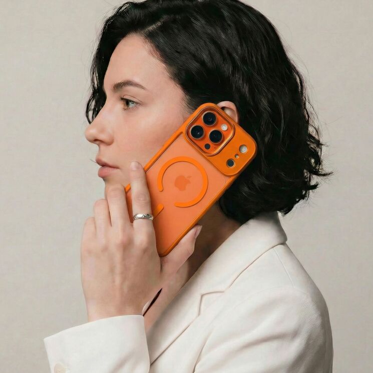 Захисний чохол ArmorStandart Unit-C MagCase для iPhone 17 Pro - Orange: фото 6 з 6