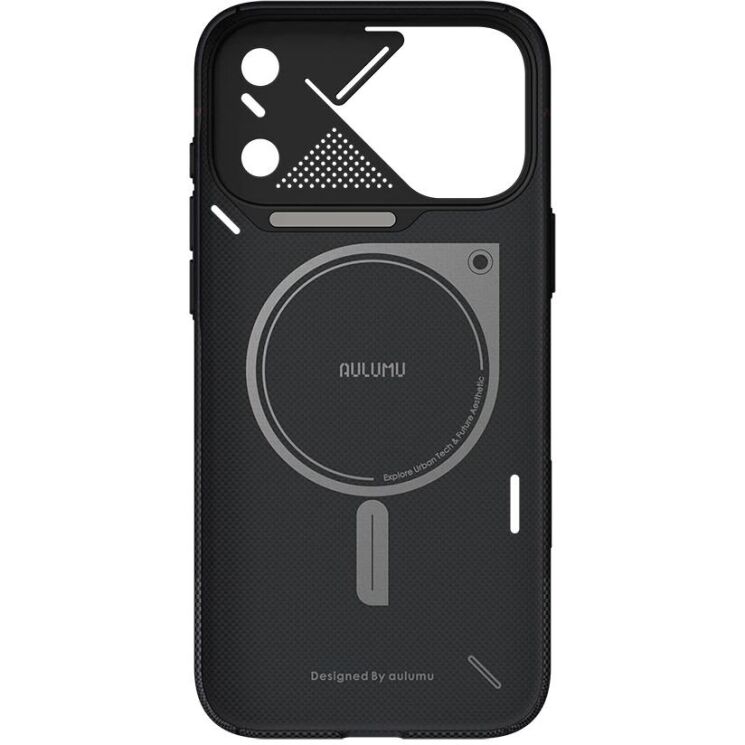 Захисний чохол AULUMU Ultra Slim Gradient Aramid Fiber Case для iPhone 18 Pro / 17 Pro - Black: фото 3 з 4