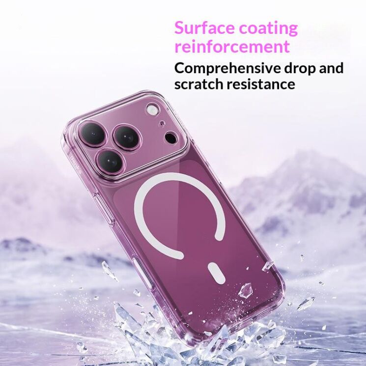 Захисний чохол BENKS Crystal Magnetic для iPhone 18 Pro Max / 17 Pro Max - Transparent: фото 10 з 13