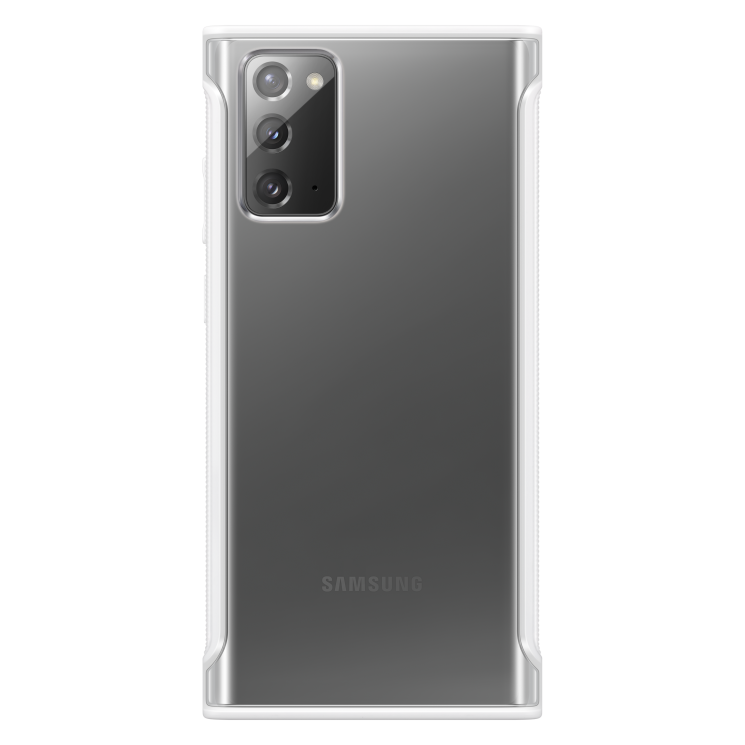 Захисний чохол Clear Protective Cover для Samsung Galaxy Note 20 (N980) EF-GN980CWEGRU - White: фото 1 з 6