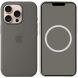 Защитный чехол Copiex Silicone Case with MagSafe для Apple iPhone 16 Pro Max - Stone Grey (366349H). Фото 1 из 3