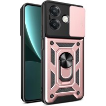 Защитный чехол Deexe Armor Shield для OPPO A3x / A3 / A40m - Rose Gold: фото 1 из 10
