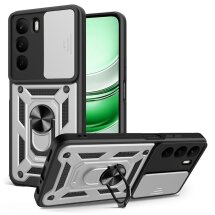 Захисний чохол Deexe Armor Shield для Realme C71 - Silver: фото 1 з 9
