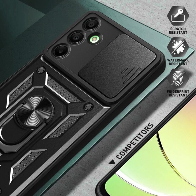 Защитный чехол Deexe Armor Shield для Samsung Galaxy A16 (A165) - Black: фото 5 из 8