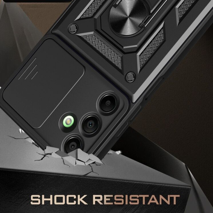Защитный чехол Deexe Armor Shield для Samsung Galaxy A16 (A165) - Black: фото 3 из 8