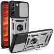 Защитный чехол Deexe Armor Shield для Samsung Galaxy S22 (S901) - Silver (296324S)