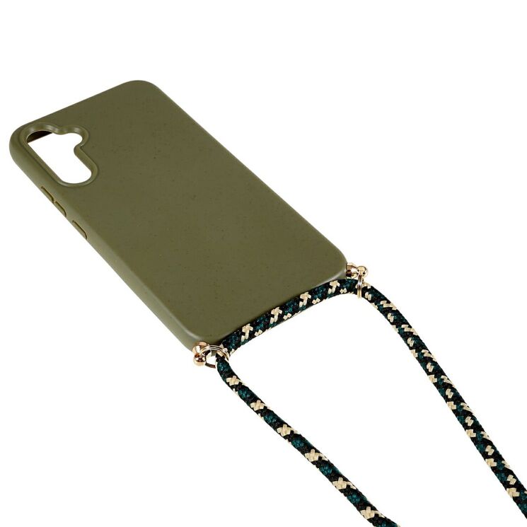 Защитный чехол Deexe Astra Case для Samsung Galaxy S26 Plus - Army Green: фото 3 из 7