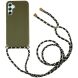 Защитный чехол Deexe Astra Case для Samsung Galaxy S26 Plus - Army Green (404344AG). Фото 1 из 7
