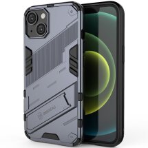 Защитный чехол Deexe Bibercas для Apple iPhone 14 - Dark Blue: фото 1 из 6