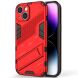 Захисний чохол Deexe Bibercas для Apple iPhone 15 Plus - Red (329420R). Фото 1 з 7