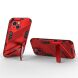 Захисний чохол Deexe Bibercas для Apple iPhone 15 Plus - Red (329420R). Фото 2 з 7