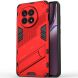 Защитный чехол Deexe Bibercas для OnePlus 13R / Ace 5 / Ace 5 Pro - Red (373705R). Фото 2 из 7