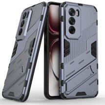 Защитный чехол Deexe Bibercas для OPPO Reno 12 Pro - Dark Blue: фото 1 из 7