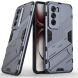 Защитный чехол Deexe Bibercas для OPPO Reno 12 Pro - Dark Blue (359005DB). Фото 1 из 7