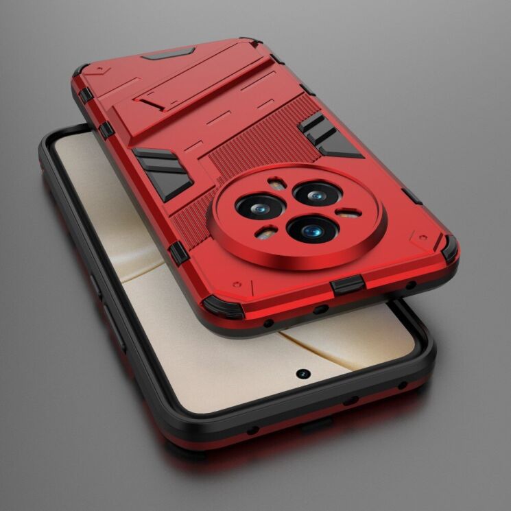 Защитный чехол Deexe Bibercas для Realme 14 Pro Plus - Red: фото 3 из 6