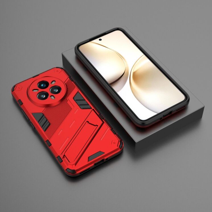 Защитный чехол Deexe Bibercas для Realme 14 Pro Plus - Red: фото 4 из 6