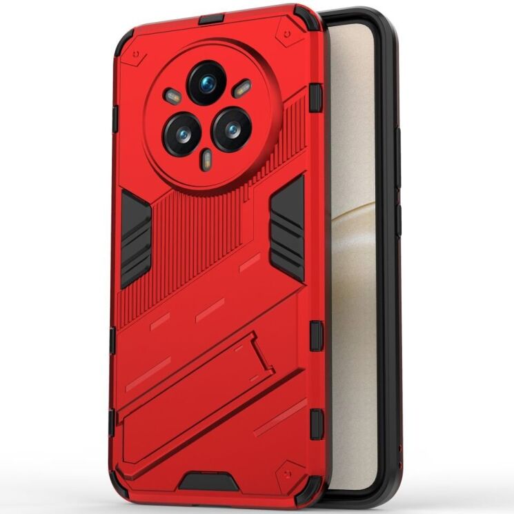 Защитный чехол Deexe Bibercas для Realme 14 Pro Plus - Red: фото 1 из 6