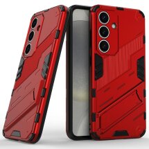 Защитный чехол Deexe Bibercas для Samsung Galaxy A26 (A266) - Red: фото 1 из 7